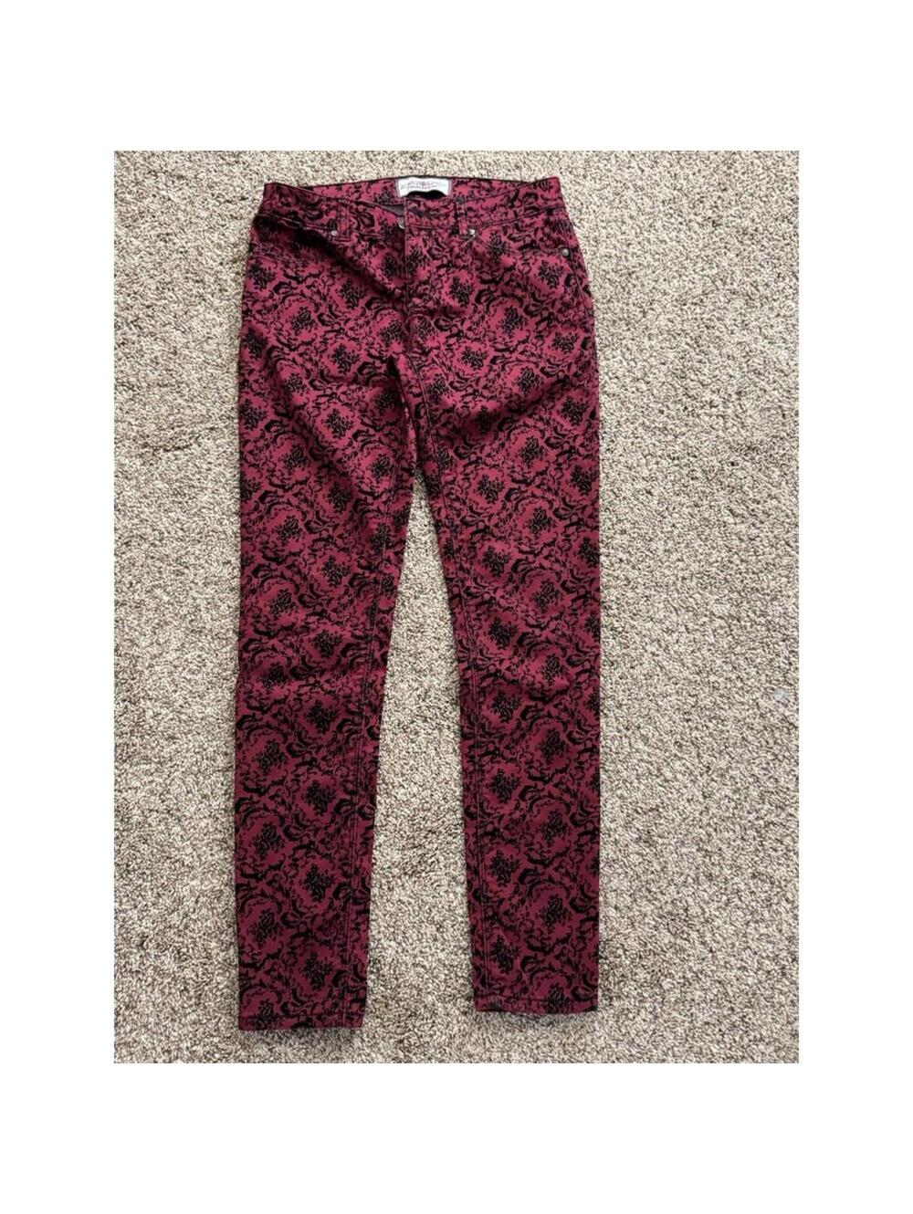 Burgundy pants Iris Jeans size 5